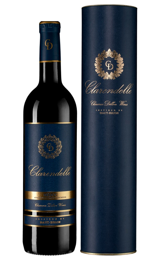 Clarence Dillon Clarendelle Rouge Medoc gift tube