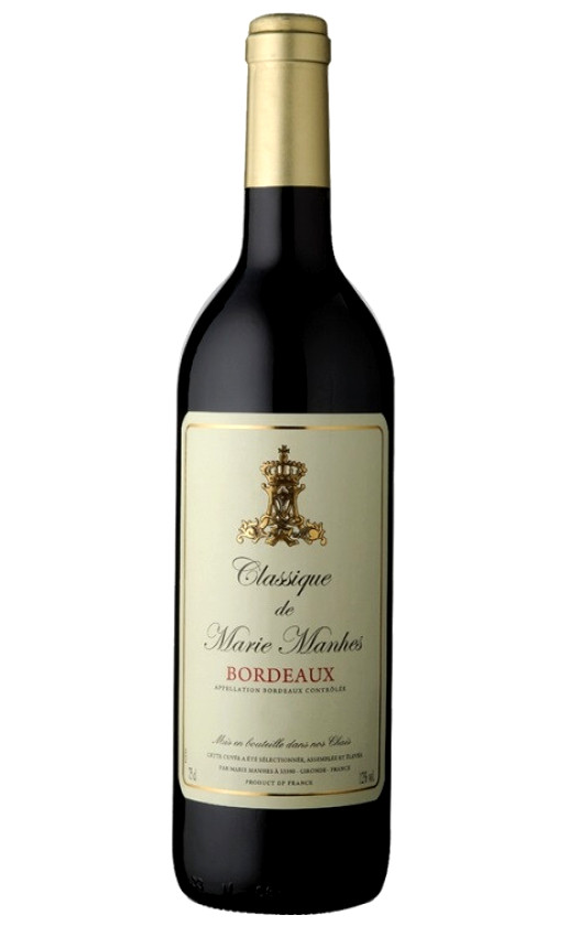 Classique de Marie Manhes Bordeaux Rouge Sec