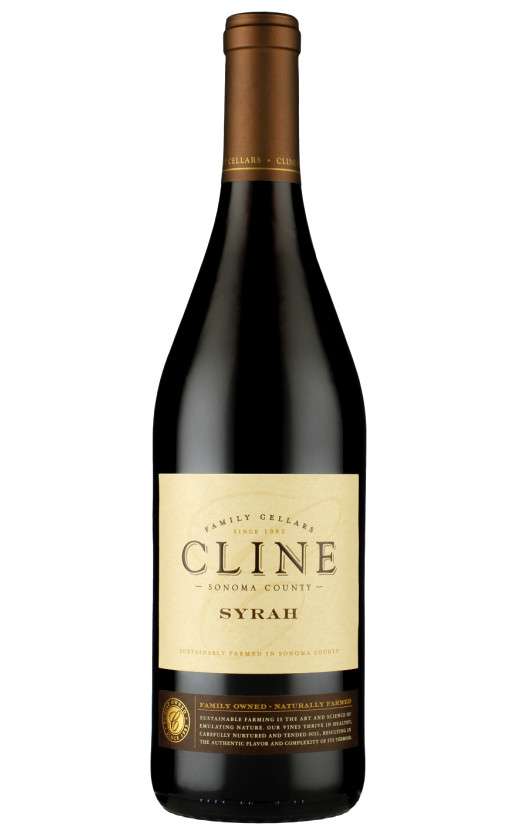 Cline Sonoma County Syrah 2017