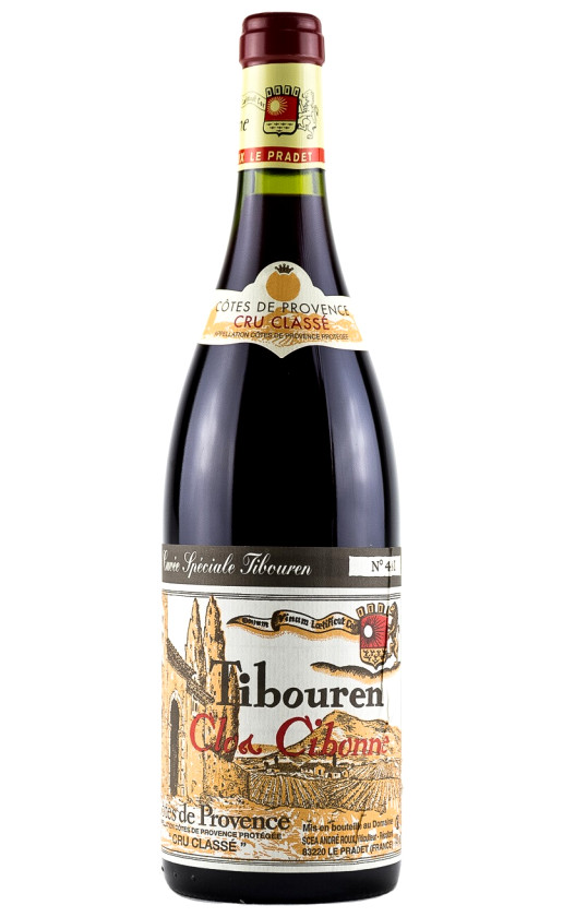 Clos Cibonne Cuvee Speciale Tibouren Cotes de Provence 2018