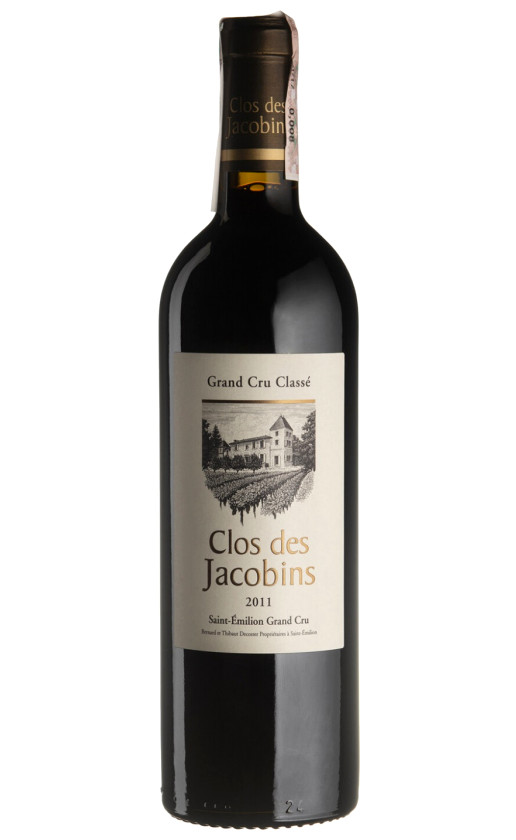 Clos des Jacobins Saint-Emilion Grand Cru 2011