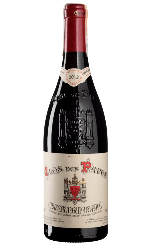 Clos des Papes Chateauneuf-du-Pape 2012