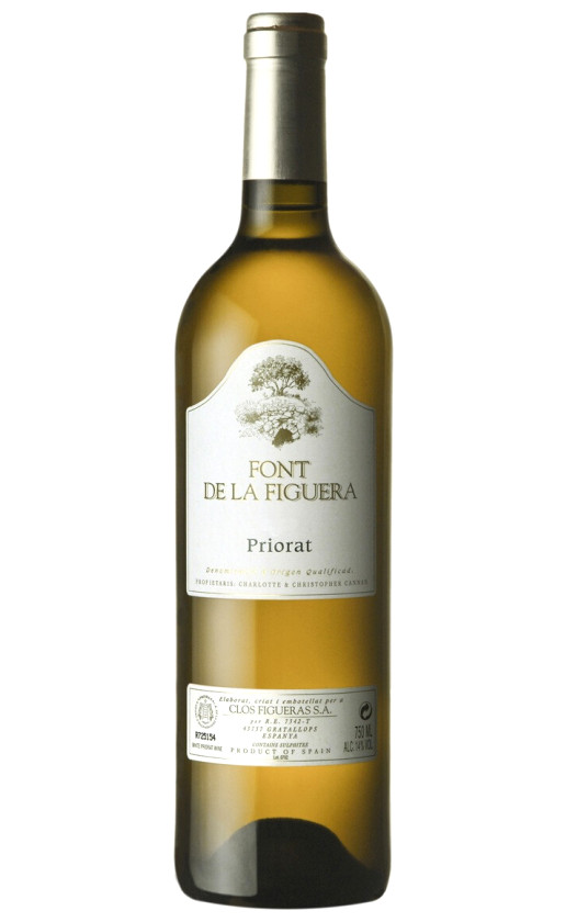 Clos Figueras Font de la Figuera Blanco Priorat 2019