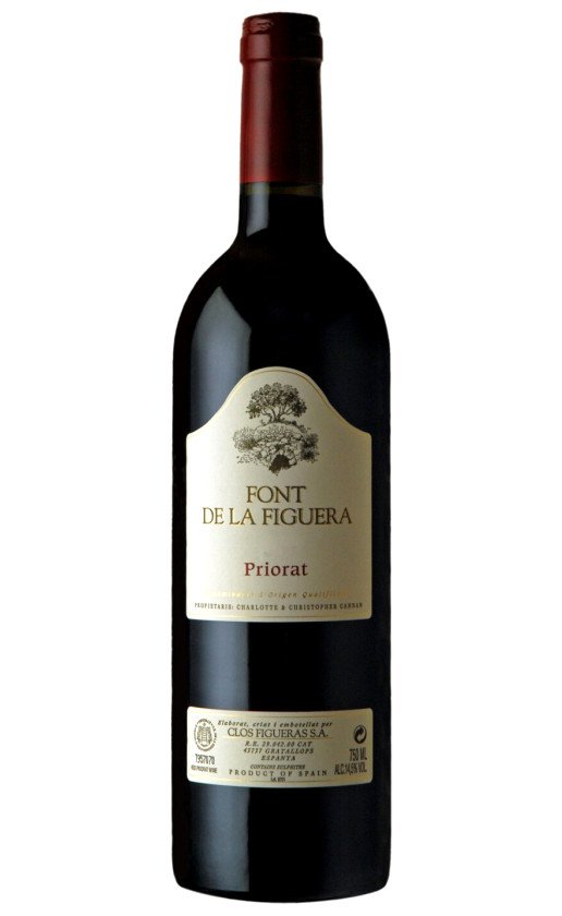 Clos Figueras Font de la Figuera Priorat 2018