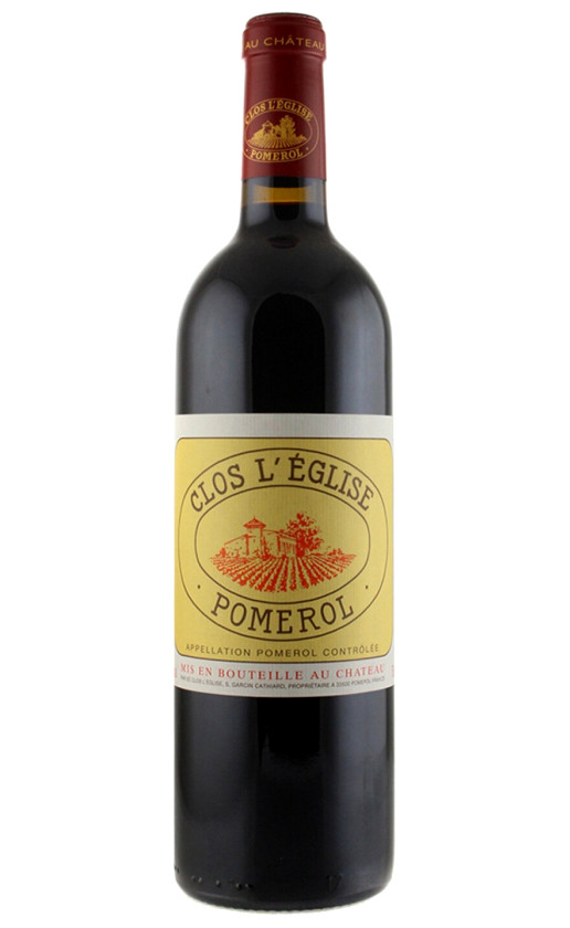 Clos L'Eglise Pomerol 2012