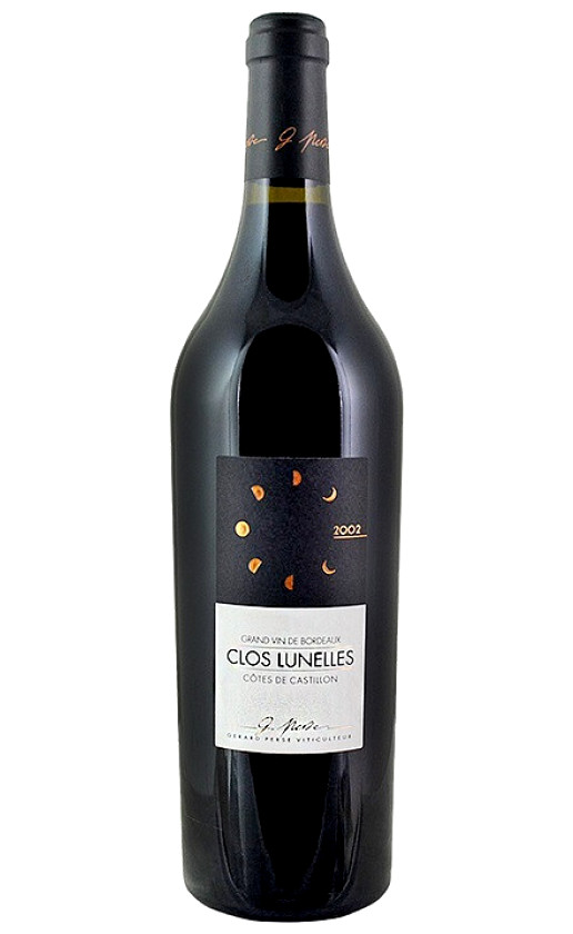 Clos Les Lunelles Cotes de Castillon 2002