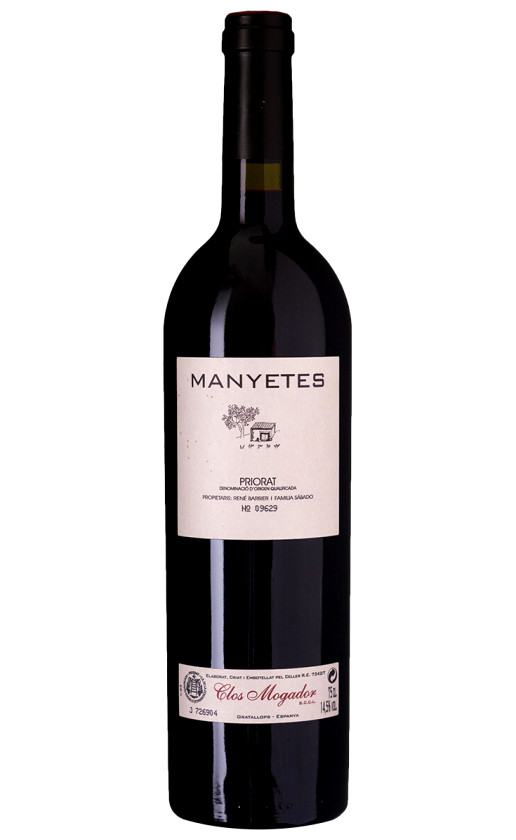 Clos Manyetes Priorat 2001