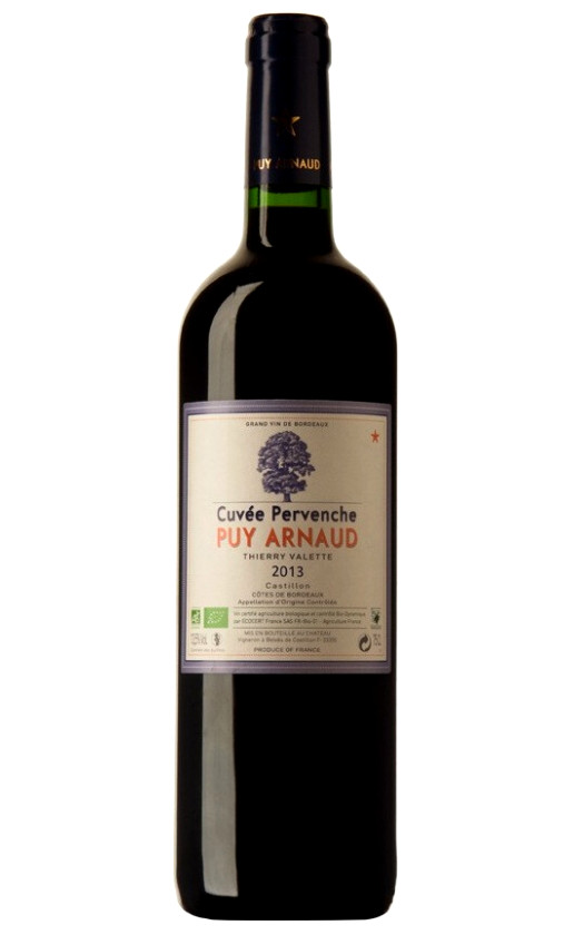 Clos Puy Arnaud Cuvee Pervenche Castillon-Cotes de Bordeaux 2013