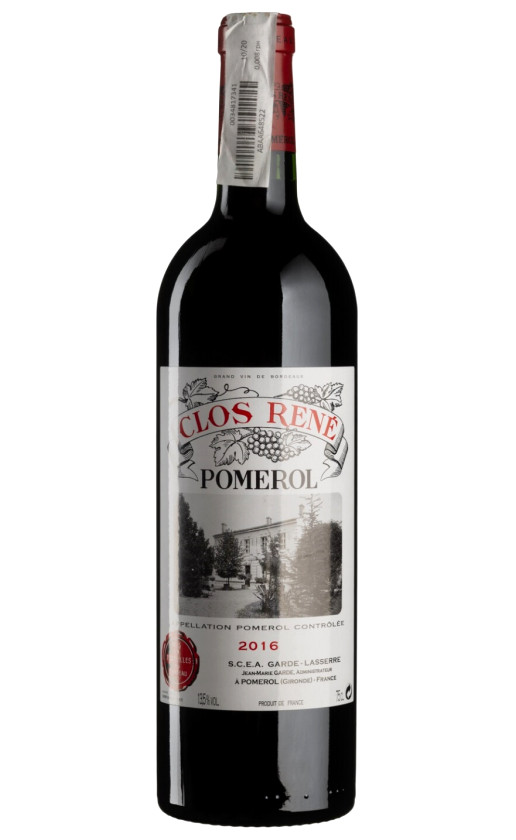 Clos Rene Pomerol 2016