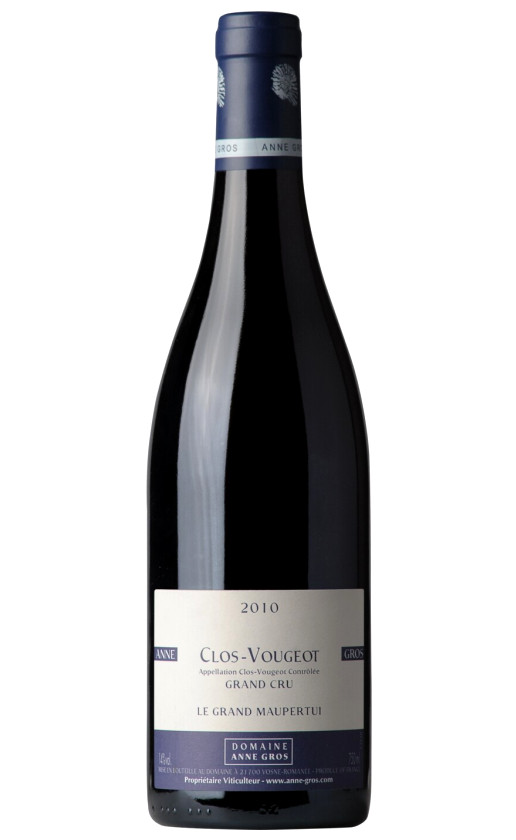 Clos Vougeot Grand Cru Le Grand Maupertui 2010