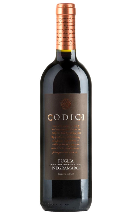 Codici Negroamaro Puglia