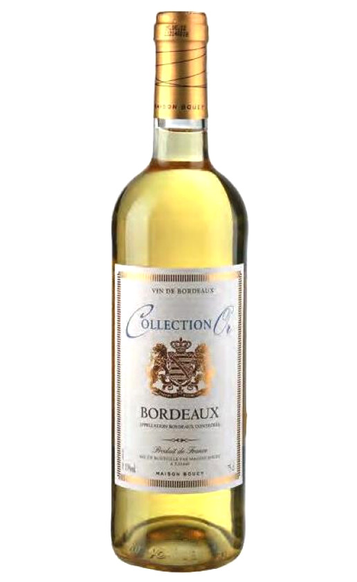 Collection Or Blanc Moelleux Bordeaux