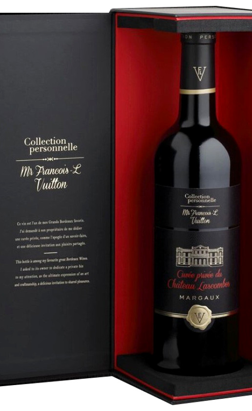 Collection personnelle. Mr Francois-L Vuitton Cuvee Privee du Chateau Lascombes Margaux 2014 gift box