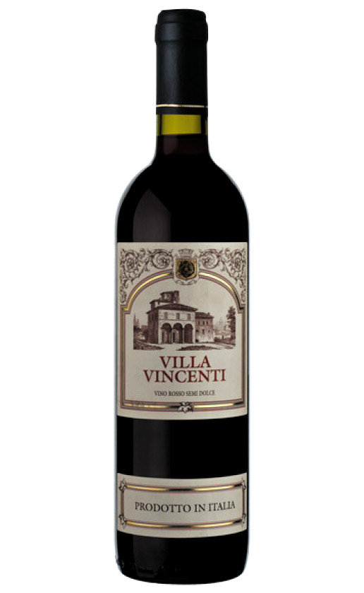 Colli Vicentini Villa Vincenti Rosso Semi Dolce