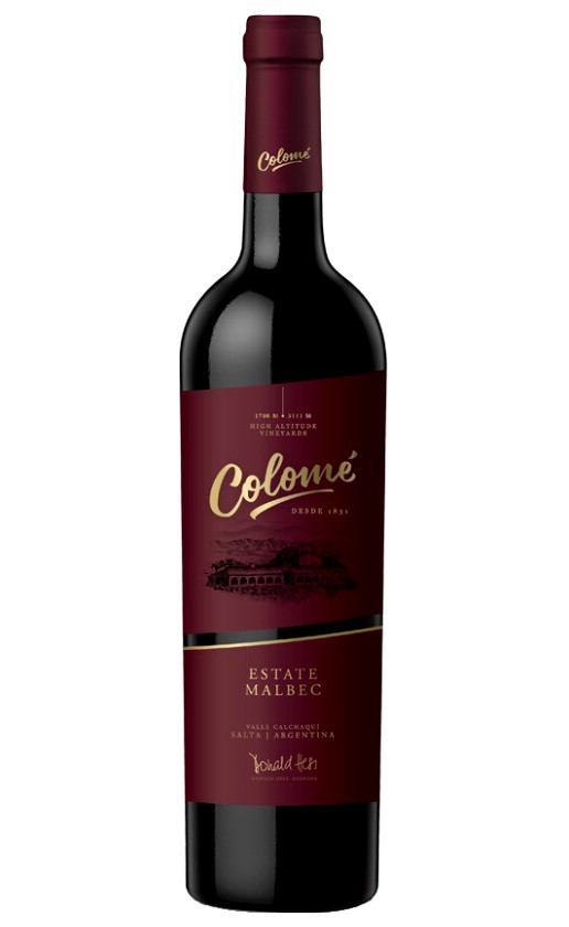 Colome Estate Malbec 2016