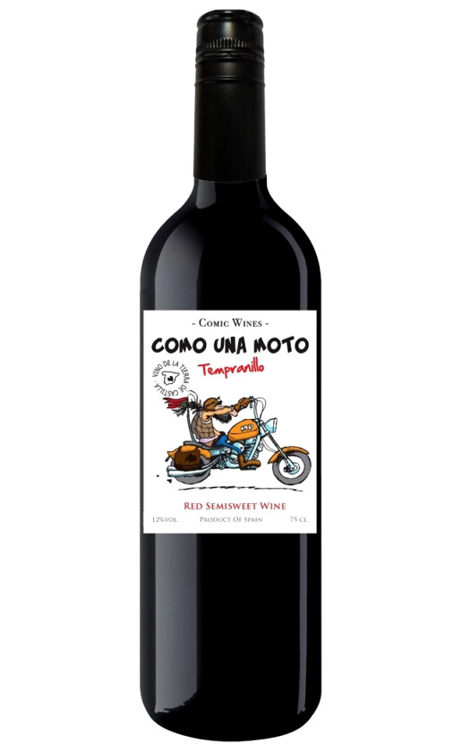 Como Una Moto Tempranillo Semisweet 2019