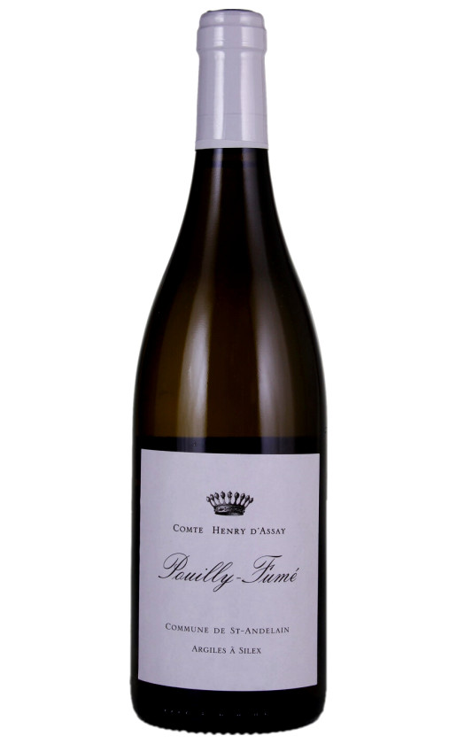Comte Henry d'Assay Pouilly-Fume Commune de St-Andelain Argiles a Silex