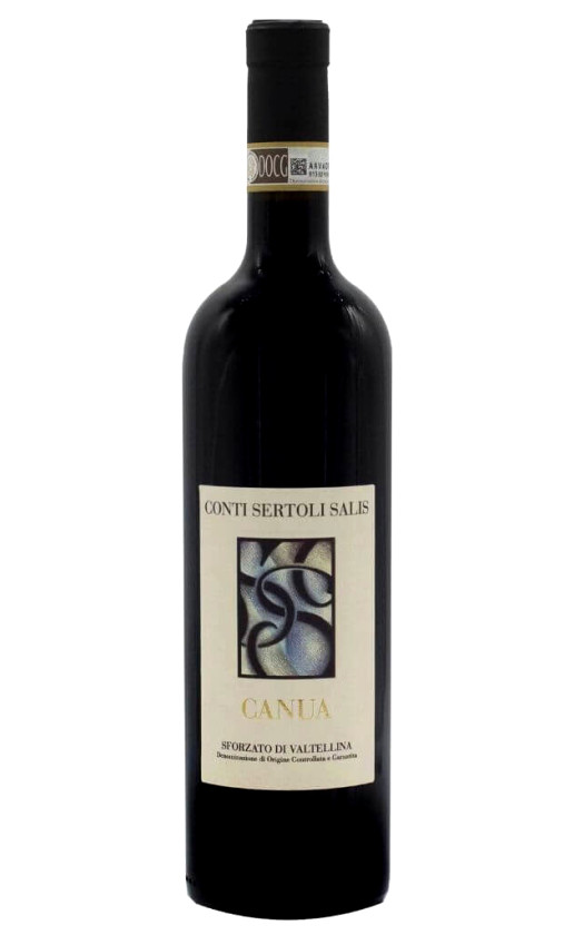 Conti Sertoli Salis Canua Sforzato di Valtellina 2015