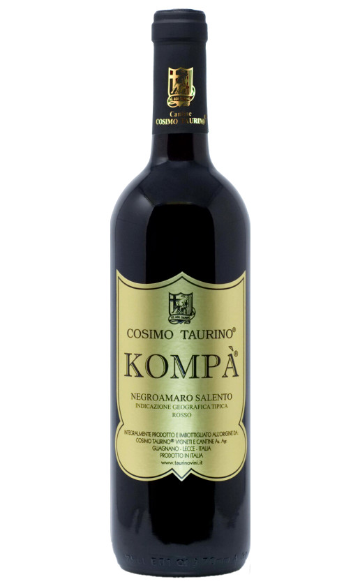 Cosimo Taurino Kompa Negroamaro Salento Rosso