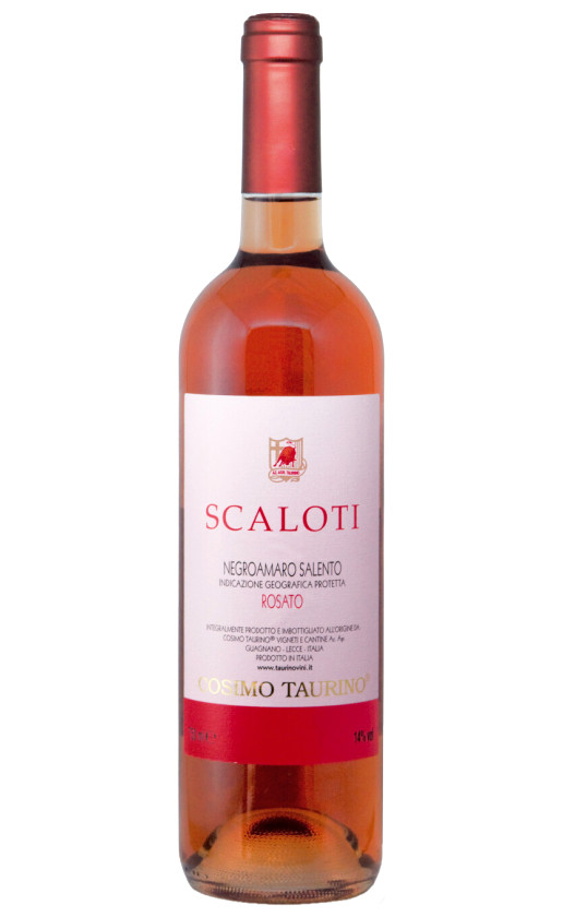 Cosimo Taurino Scaloti Negroamaro Salento Rosato