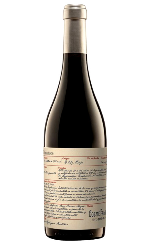Cosme Palacio 1894 Tinto Rioja a 2015