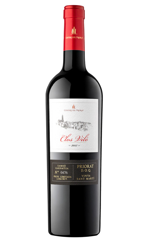 Costers del Priorat Clos Vilо Priorat 2013