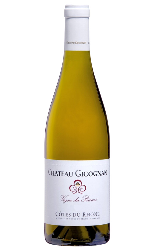 Cotes du Rhone Vigne du Prieure Blanc Chateau Gigognan 2011