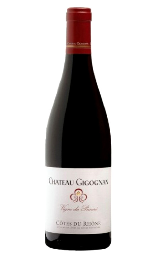 Cotes du Rhone Vigne du Prieure Rouge Chateau Gigognan 2009