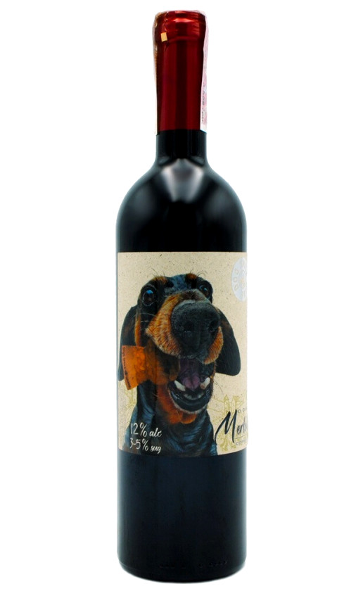 Cotnar Dog Smile Merlot Semi-Sweet