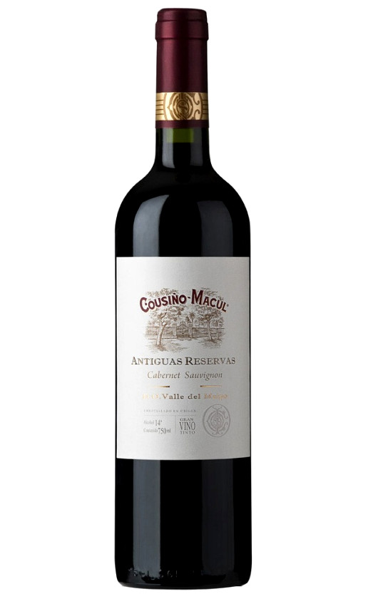 Cousino-Macul Antiguas Reservas Cabernet Sauvignon Maipo Valley 2014