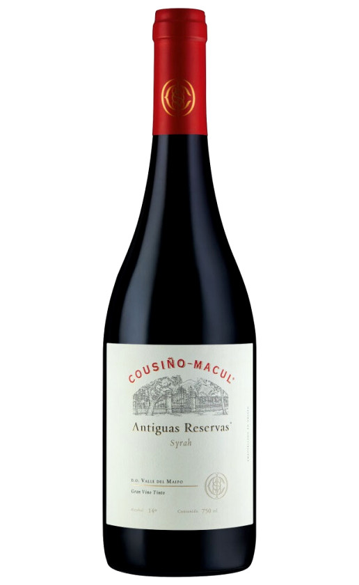 Cousino-Macul Antiguas Reservas Syrah Maipo Valley 2015