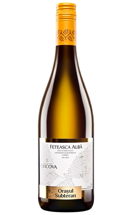 Cricova Orasul Subteran Feteasca Alba