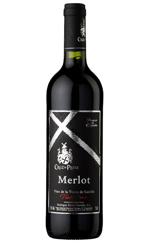 Cruz de Plata Merlot Seco Tierra de Castilla