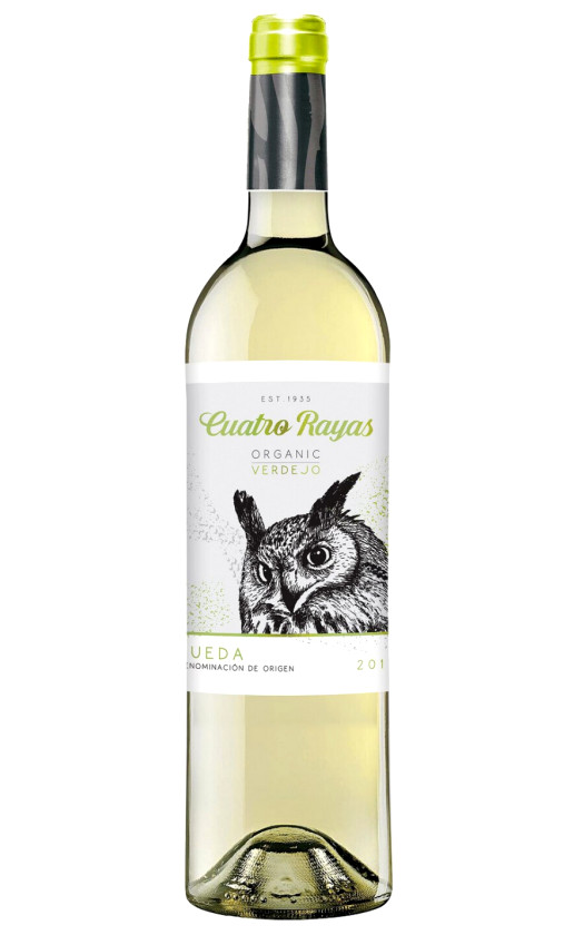 Cuatro Rayas Organic Verdejo Rueda 2019