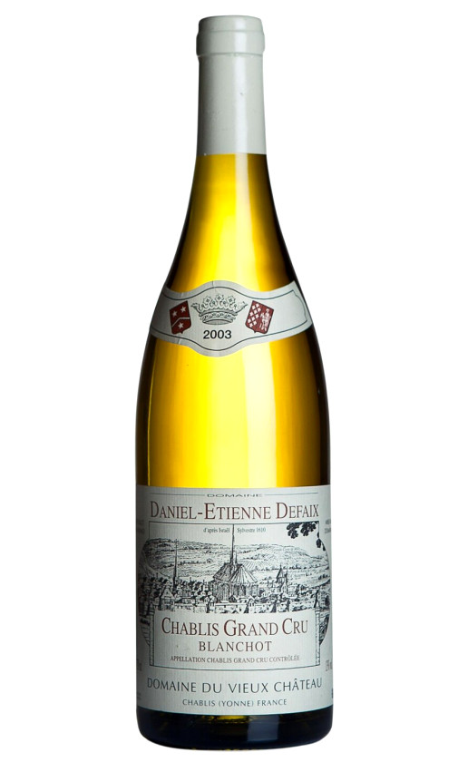 Daniel-Etienne Defaix Chablis Grand Cru Blanchot 2003
