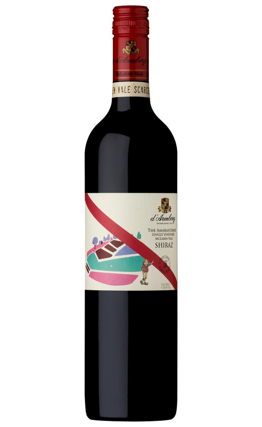 d'Arenberg The Amaranthine Single Vineyard Shiraz McLaren Vale 2012