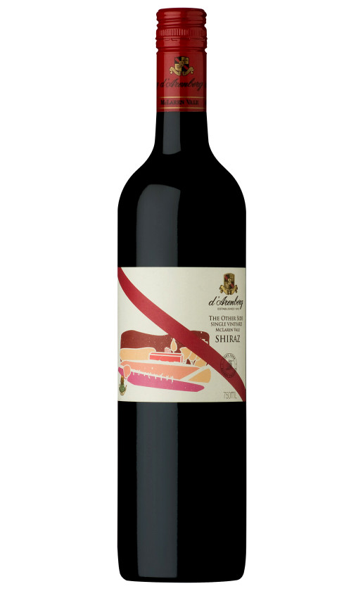 d'Arenberg The Other Side Single Vineyard Shiraz McLaren Vale 2012