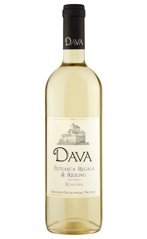 Dava Feteasca Regala-Riesling Semi Sweet