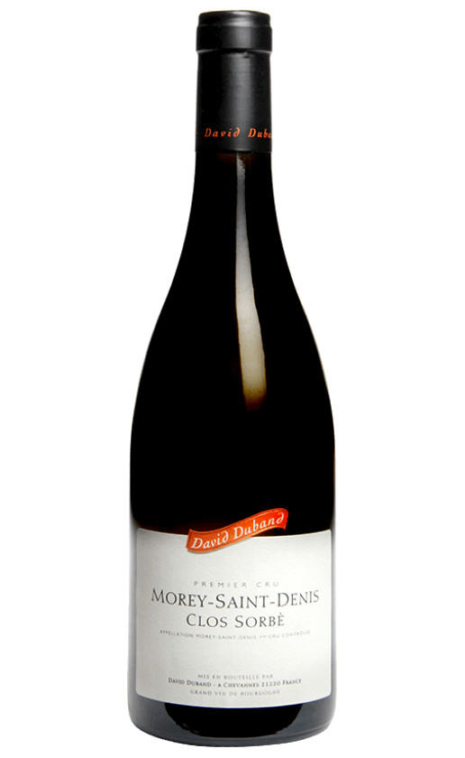 David Duband Morey-Saint-Denis Premier Cru Clos Sorbe 2017