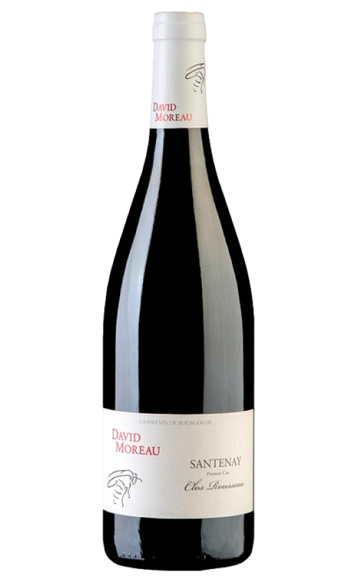 David Moreau Santenay 1-er Cru Clos Rousseau 2019