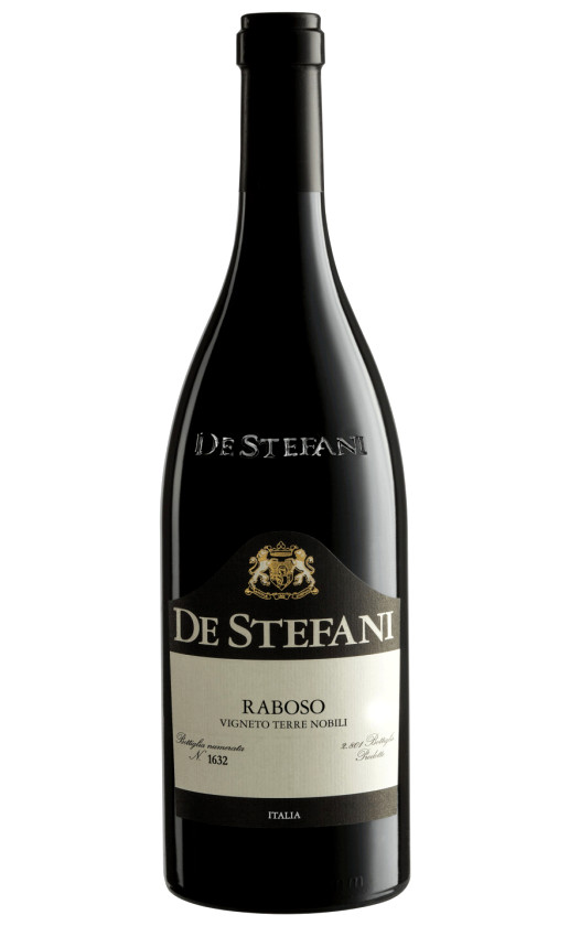 De Stefani Raboso Vigneto Terre Nobili Piave 2010