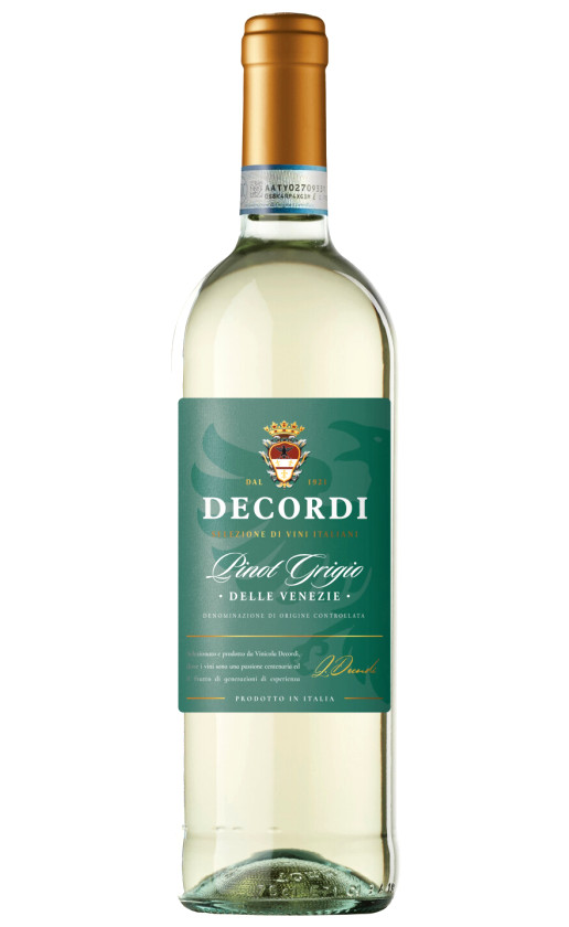 Decordi Pinot Grigio delle Venezie