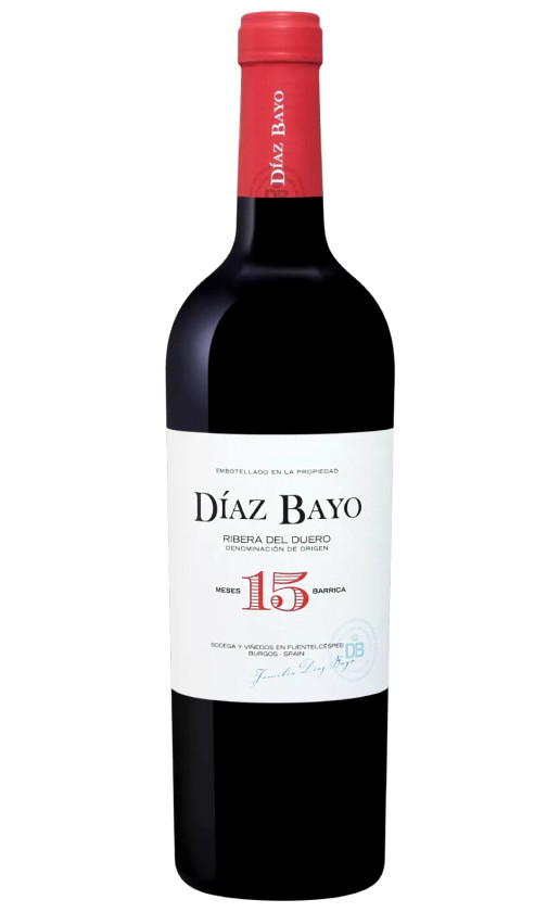 Diaz Bayo 15 Meses Barrica Ribera del Duero 2018