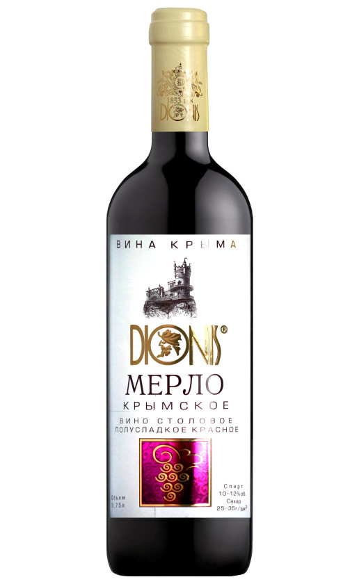 Dionis Merlot Krymskoe