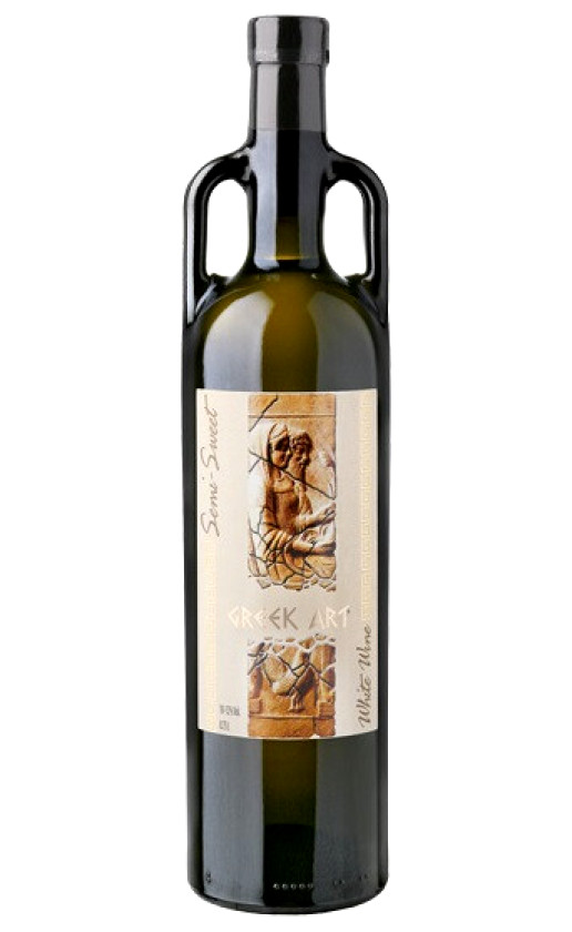 Dionysos Wines Greek Art White Semi-Sweet