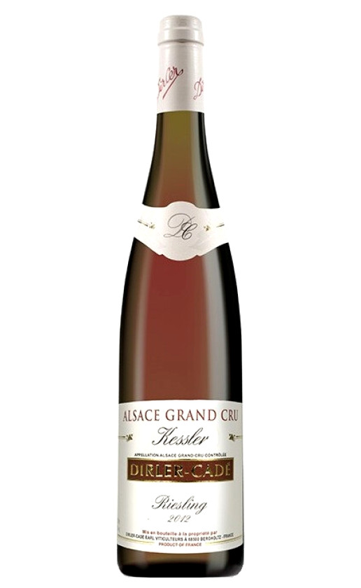Dirler-Cade Riesling Grand Cru Kessler Alsace 2012