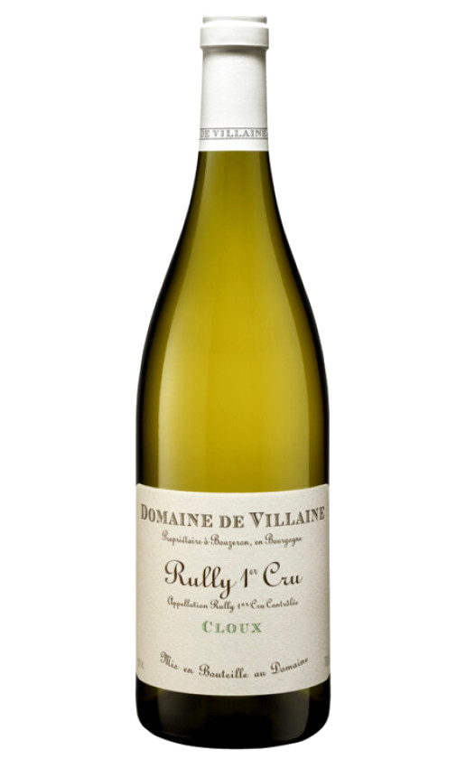 Domaine A. et P. de Villaine Rully 1er Cru Cloux Blanc 2018
