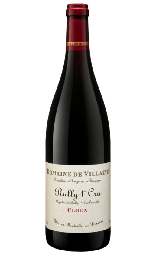 Domaine A. et P. de Villaine Rully 1er Cru Cloux Rouge 2018