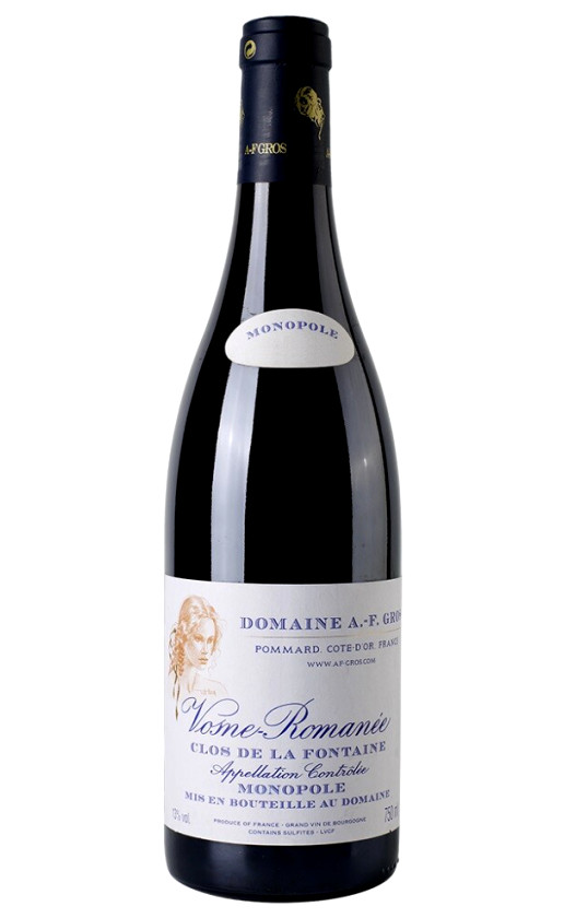 Domaine A.-F.Gros Vosne-Romanee Clos de La Fontaine 2015