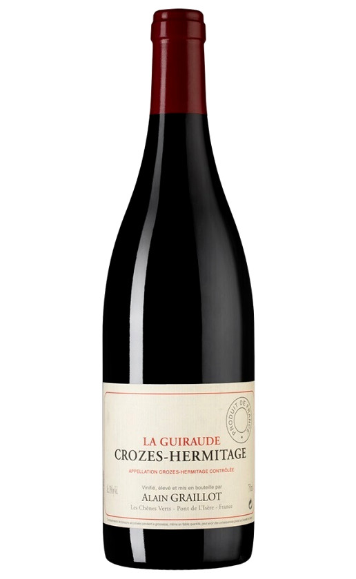 Domaine Alain Graillot Crozes Hermitage La Guiraude 2017